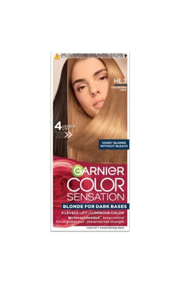 Color Sensation Creme farba do włosów HL3 Miodowy Blond
