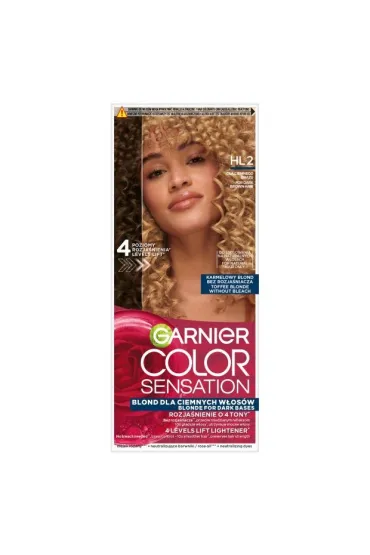 Color Sensation Creme farba do włosów HL2 Karmelowy Blond