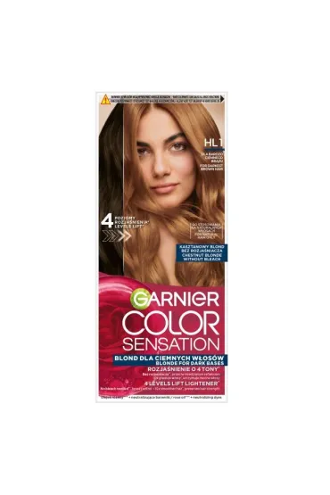 Color Sensation Creme farba do włosów HL1 Kasztanowy Blond