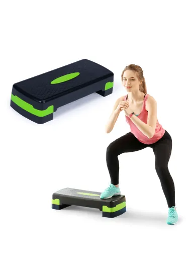 Step fitness do ćwiczeń areobik 2 stopnie podest
