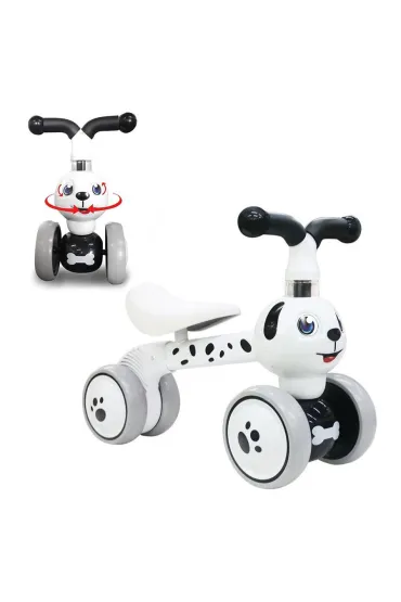 Rowerek biegowy Piesek jeździk mini rower 4 koła