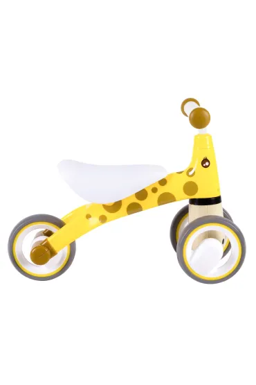 Rowerek biegowy dla dzieci bezpieczna konstrukcja koła EVA "Żyrafa"