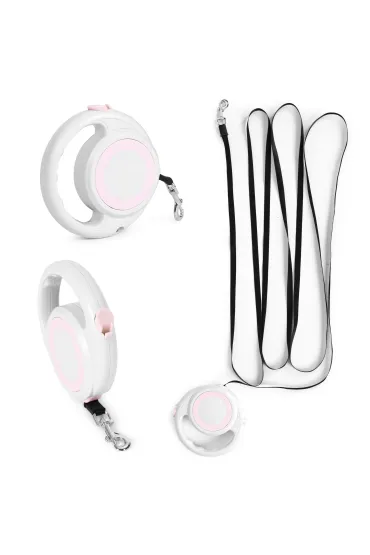 Smycz 4,2m dla psa lub kota automatyczna z blokadą