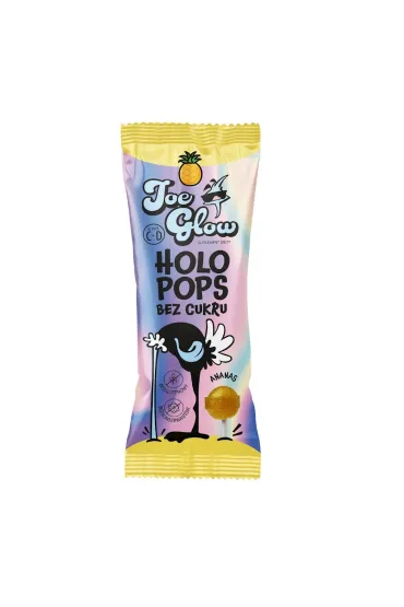 Lizak kulka kryształowa o smaku ananasowym z witaminą d i c bez cukru