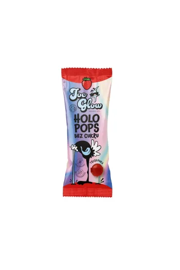 Lizak kulka kryształowa o smaku truskawkowym z witaminą d i c bez cukru