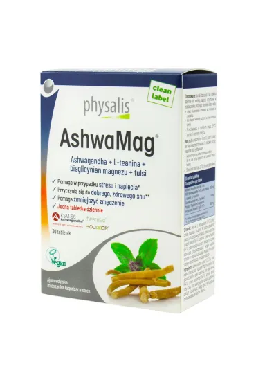 Ashwagandha + magnez Suplement diety