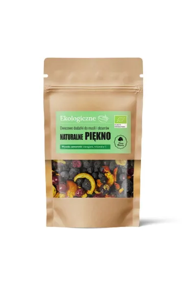 Owocowe dodatki do musli i deserów naturalne piękno