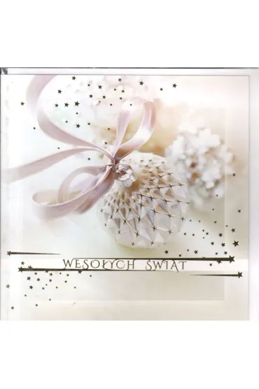Karnet Świąteczny Wesołych Świąt
