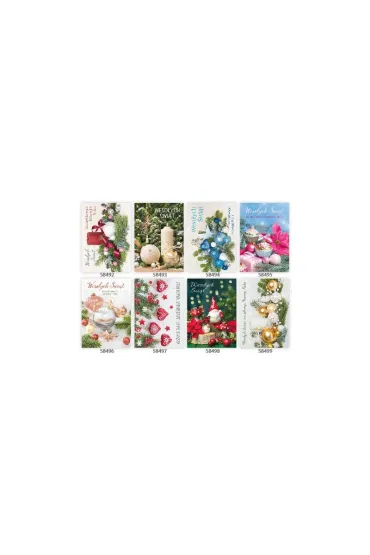 Karnet Świąteczny Wesołych Świąt