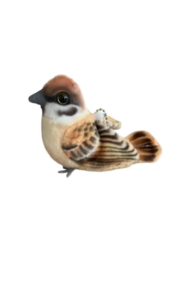Wróbel z zawieszką 14cm 32416