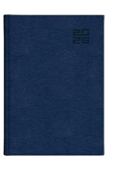 Kalendarz 2026 B5 tygodniowy Aluminium granatowy