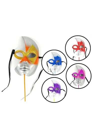 Maska karnawałowa z uchytem MIX