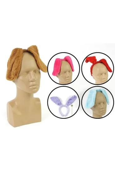 Opaska na włosy z uszami MIX