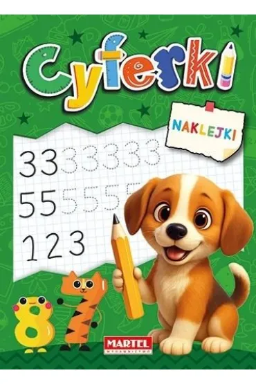 Cyferki z naklejkami