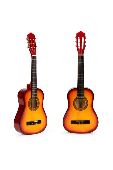 Gitara dla dzieci duża klasyczna drewniana 6 strun