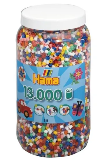 Koraliki Midi w pojemniku 13000el