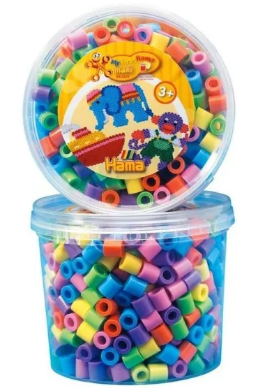 Koraliki Maxi w pojemniku 600el