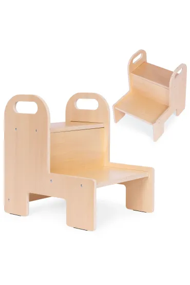 Pomocnik kuchenny kitchen helper schodki dla dzieci sklejka