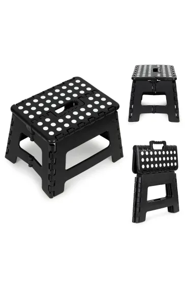 Stołek składany 1 stopniowy taboret z tworzywa 22 cm