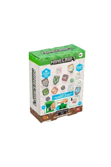 Naklejkomat 3D Minecraft zestaw uzupełniający