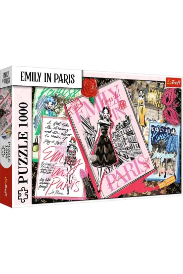 Puzzle 1000 el. Emily w Paryżu: Magazyn Mody