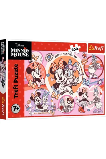Puzzle 200 el. Zwyczaje Myszki Minnie 13343
