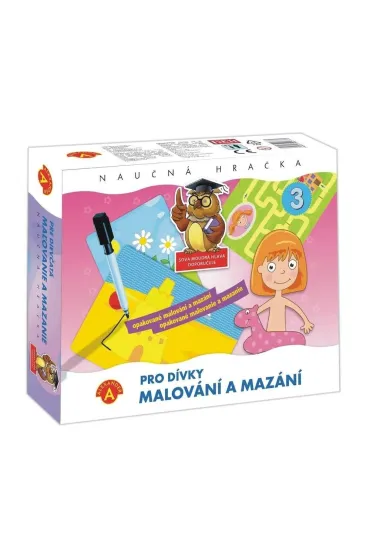 Rysowanie zmazywanie dziewczynki CZ/SK ALEX