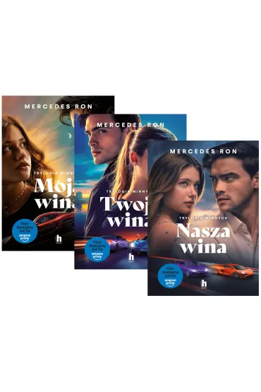 Pakiet Trylogia winnych. Tomy 1-3: Moja wina, Twoja wina, Nasza wina. Wydanie filmowe