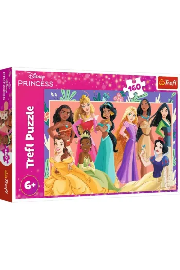 Puzzle 160 el. Prawdziwe ksieżniczki