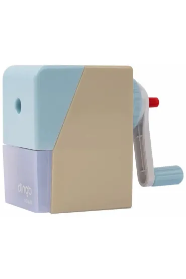 Temperówka na korbkę pastelowa