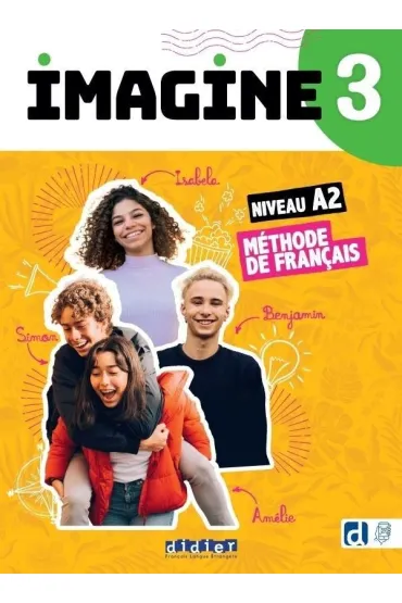 Imagine 3 A2 podręcznik + didierfla.app