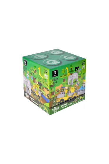  Klocki konstrukcyjne Block&Steps Przygody na Safar