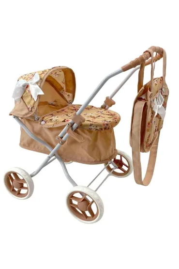 Wózek dla lalek głęboki z torbą