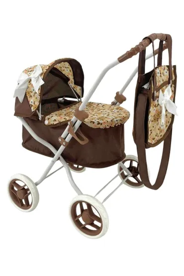 Wózek dla lalek głęboki z torbą