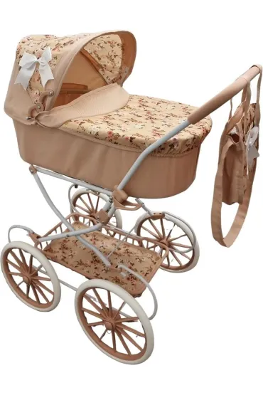 Wózek Retro dla lalek z torbą