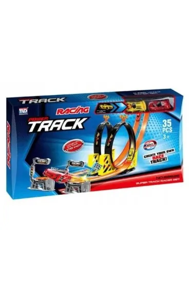 Tor wyścigowy z dwoma autami w zestawie SN008  AN01