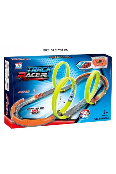 Tor wyścigowy z autkiem w zestawie SN144  AN01