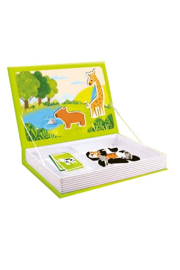 Książka magnetyczna - Puzzle Zwierzęta