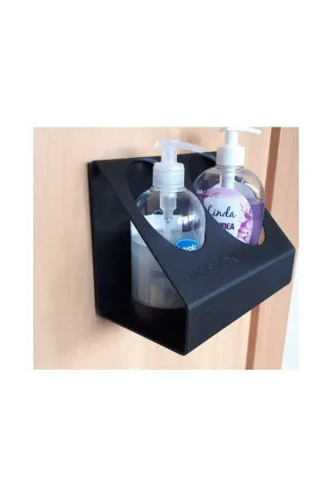 Dozownik Uchwyt Na Płyn Do Mycia Rąk Montaż Bez Wiercenia – Rzepy