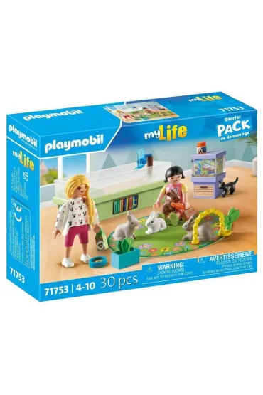 Playmobil My Life Dziewczynki z królikami 71753