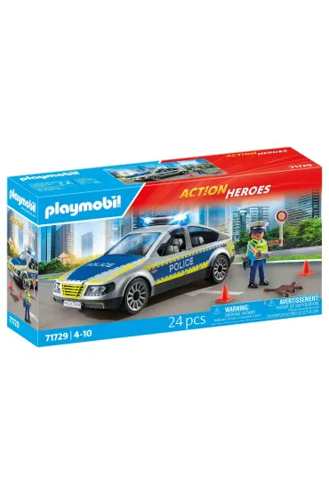Playmobil Action Heroes Radiowóz policyjny 71729