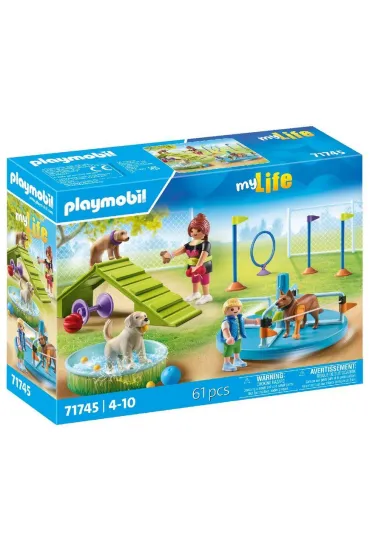 Playmobil My Life Plac zabaw dla psów 71745