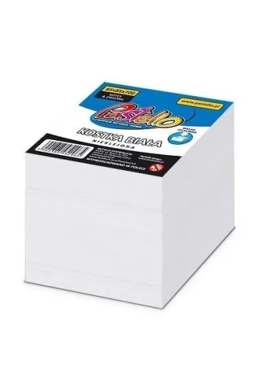 Kostka nieklejona ECO 85x85x70mm biała