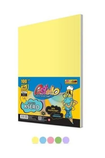 Papier ksero A4 80g 5 kolorów pastel