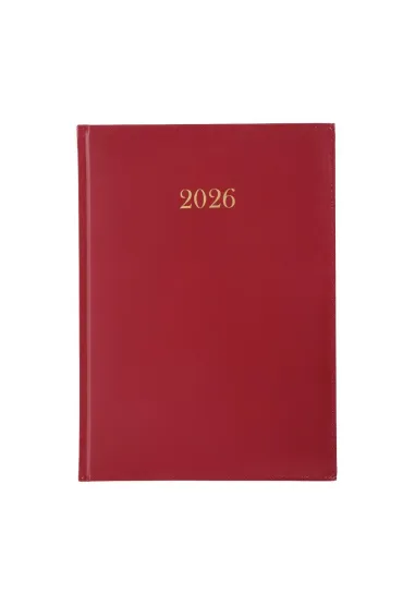 Terminarz 2026 tygodniowy A4 Divas bordowy