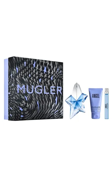 Zestaw Woda perfumowana Angel + Balsam do ciała + Woda perfumowana mini