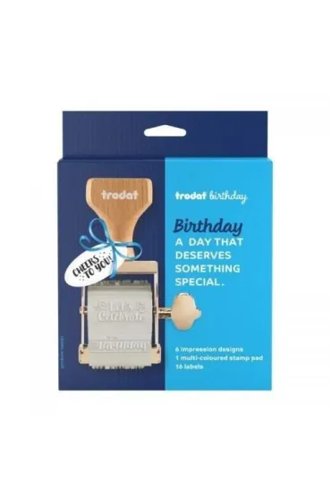 Stempel z hasłami Birthday
