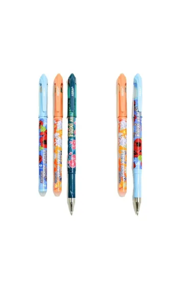 Długopis ścieralny Flexi Abra Floral 3 szt +2gratis
