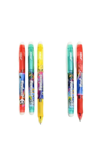 Długopis ścieralny Flexi Abra Wild 3 szt +2gratis