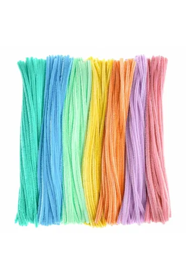 Druciki kreatywne 30cm macaron 300 szt